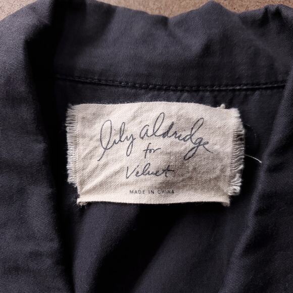 Velvet Parka Women S Dk Gray Drawstring Cinch Waist Collared Utility Streetwear - Picture 8 of 11